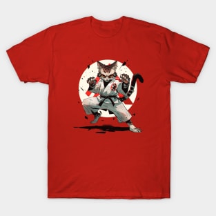 karate cat T-Shirt